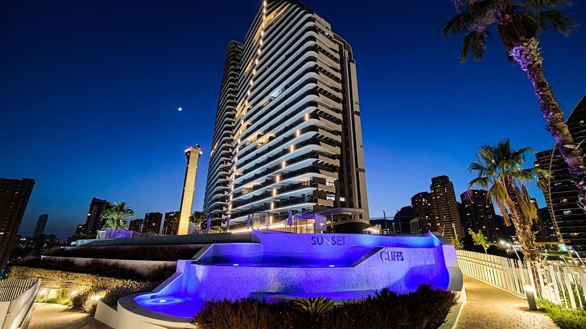 Sunset Cliffs Sea View Apartments Benidorm Exterior photo
